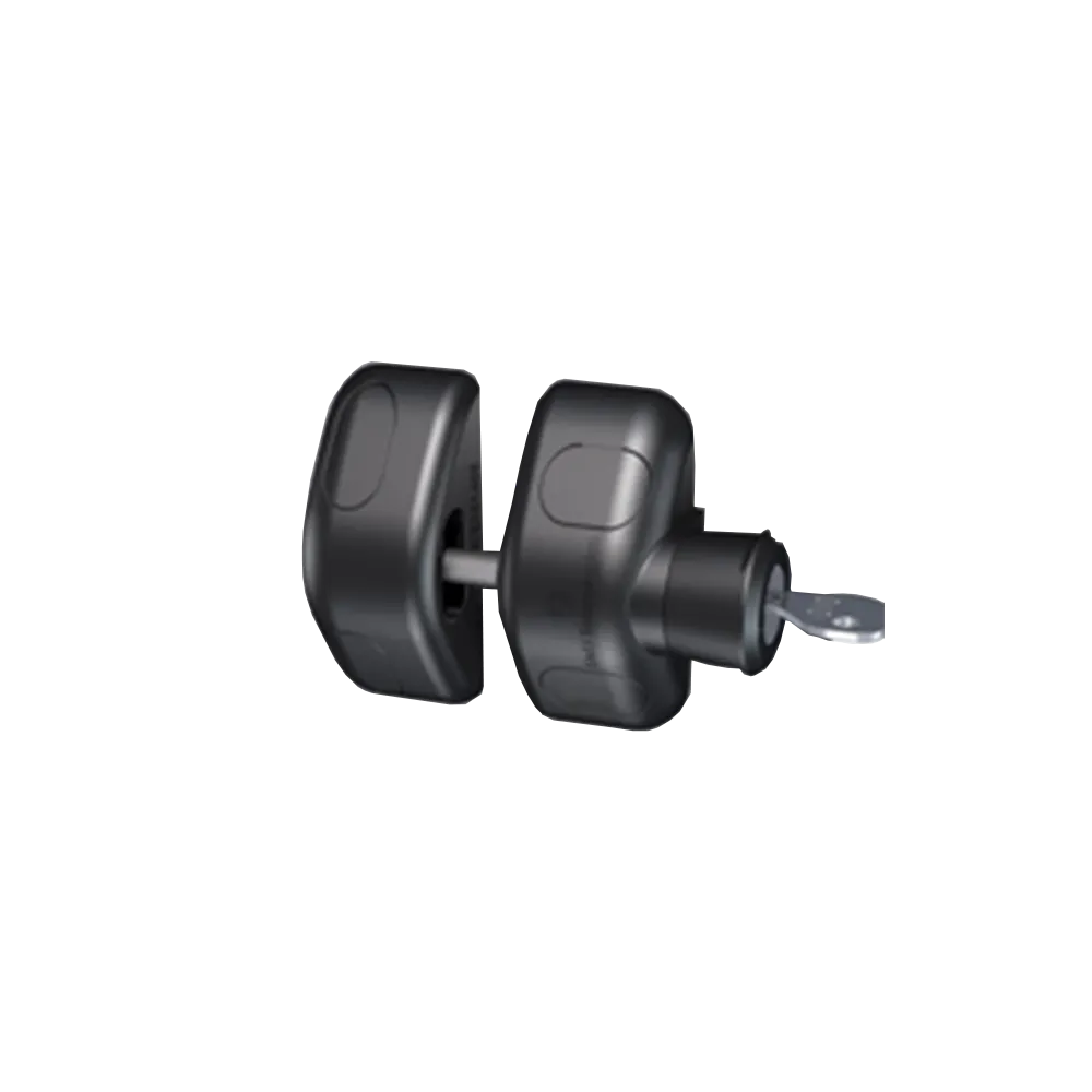 [DSERLATNOIR] BLACK MAGNETIC SIDE LOCK