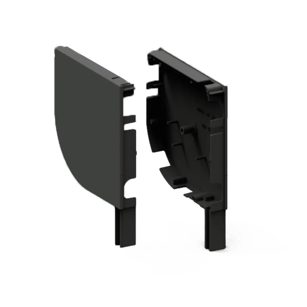 [7016/ZJ250RD] PAIRE DE JOUE 250mm RONDE-RAL 7016