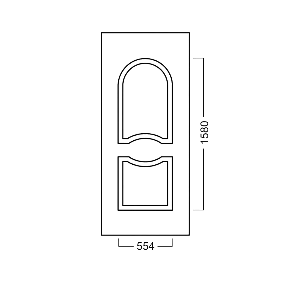 [AI423] PANEL ANTELIO SUPER PLATEADO I423