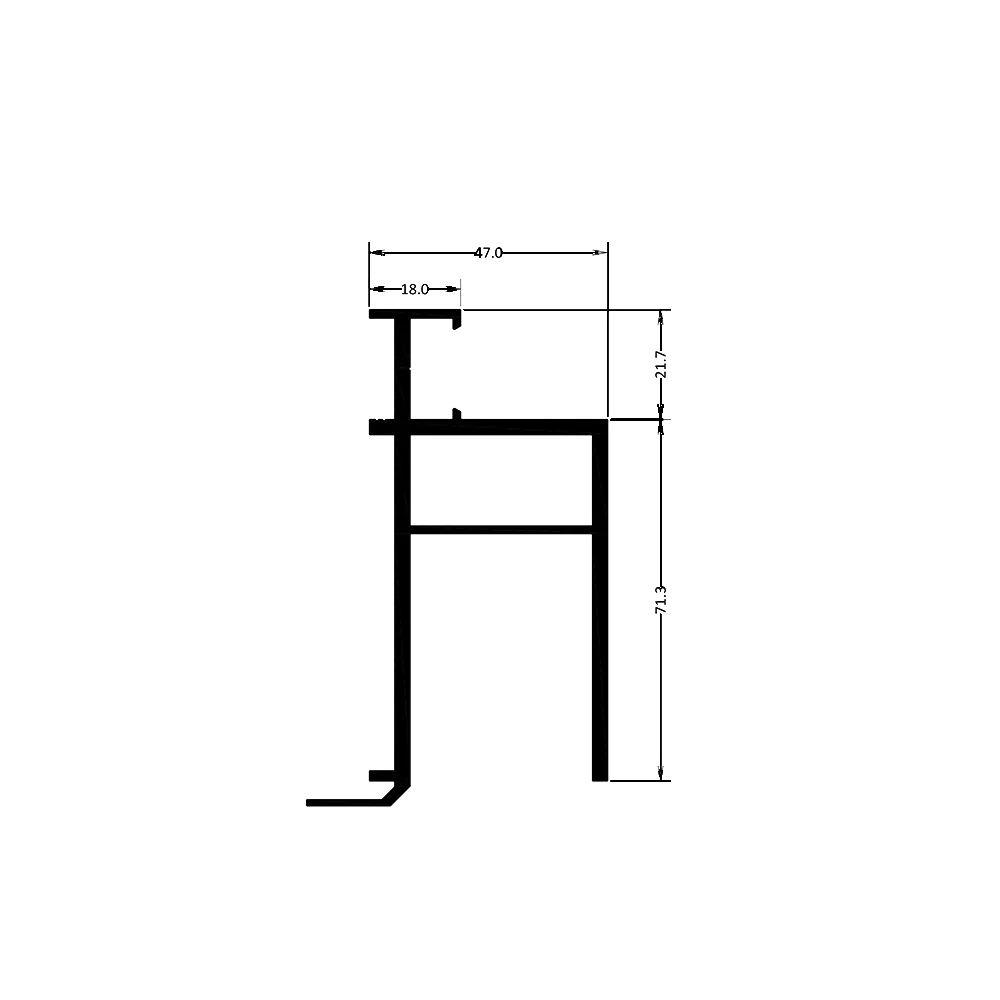 [RPOPG7024/6.4M] HIGH GATE GUIDE COUL 9010-6.4M