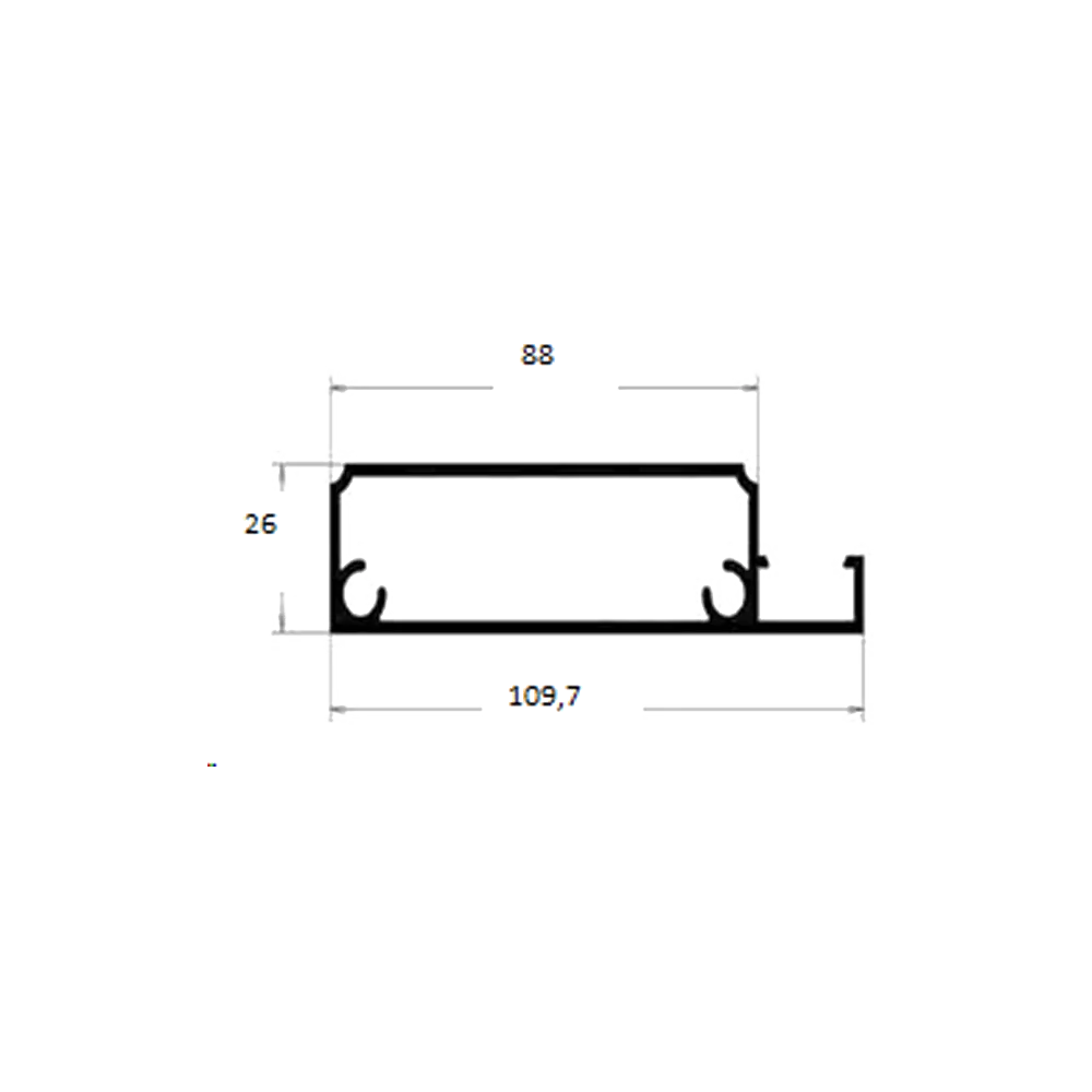 [RPOPG7046/9010] TRAVERSE HAUTE POUR LAME RANCH