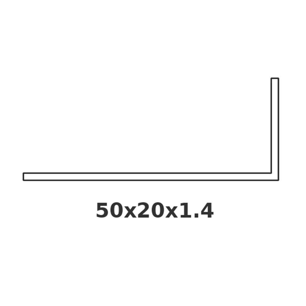 [CORNIERE50 x20] CORNIERE 50 x 20