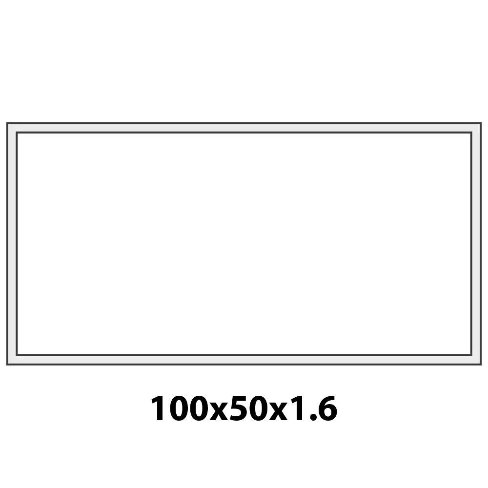 [TUBE50X100] TUBE 50 x 100mm (2″ × 4″)