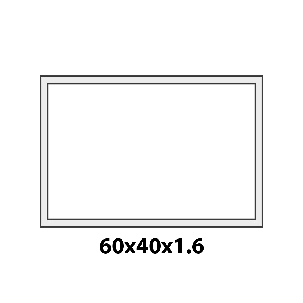 [TUBE60X40] TUBE 60 x 40MM (2-3/8″ × 1-9/16″)