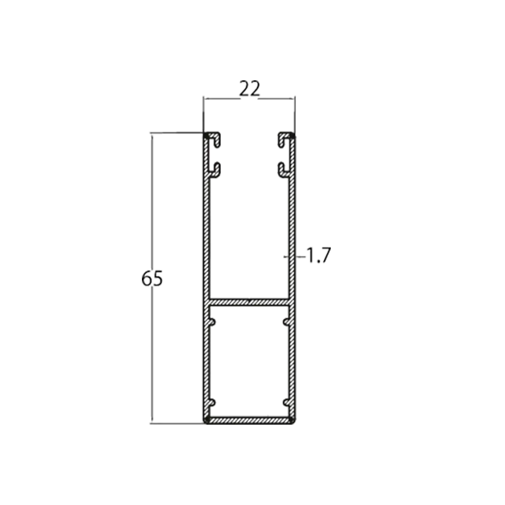[ACOUL65] GUIDE 65 FOR 45 SLAT - 5.8ml