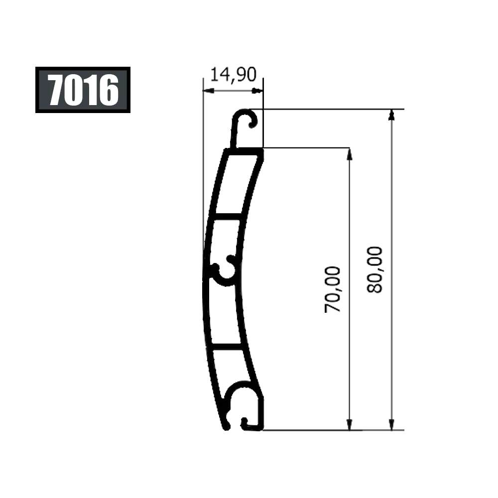 [7016/RLANTI-6.4] SOLID BLADE 70 6.4ML - RAL 7016