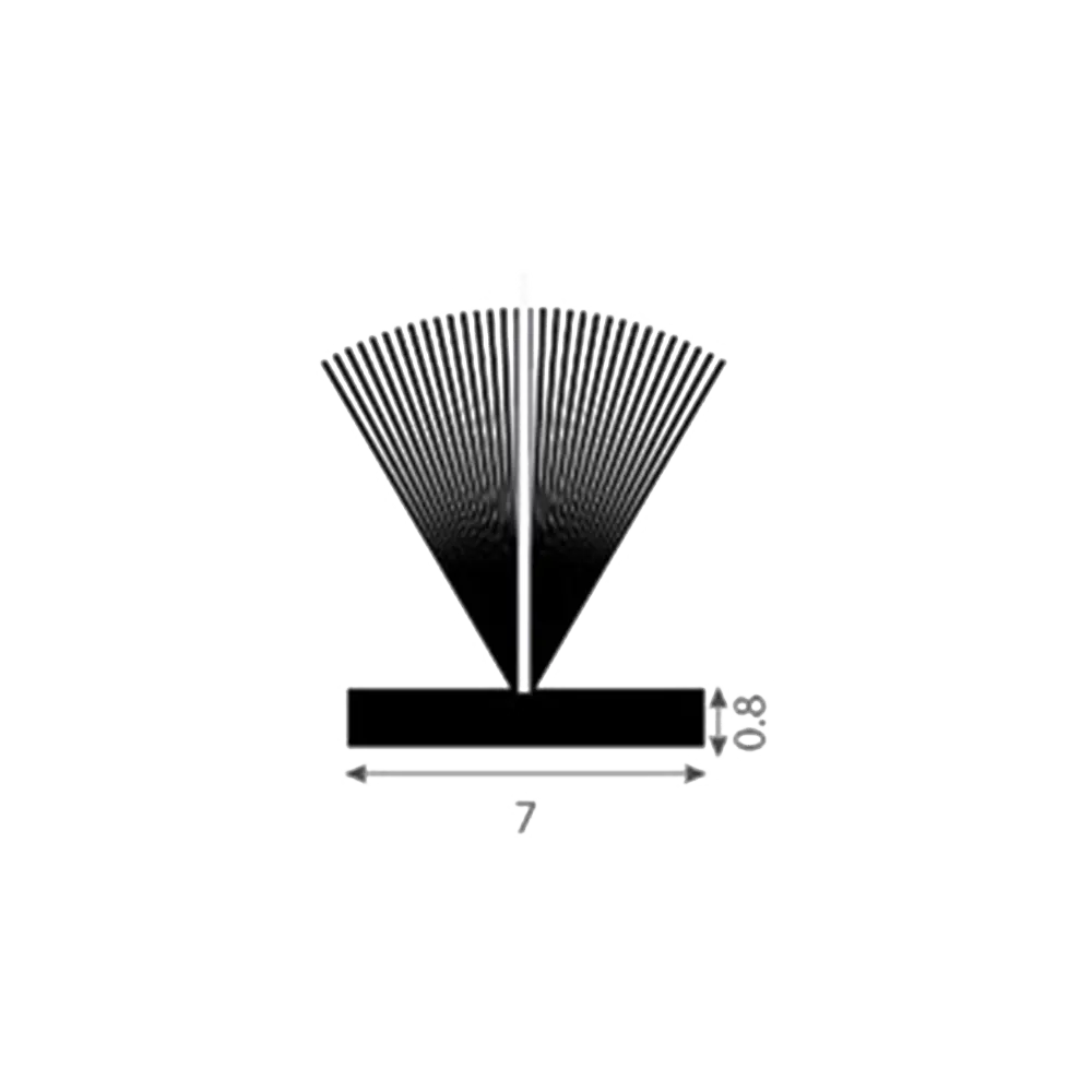 [BCOULG] REXAL J6001 BRUSH SEAL (rollo de 300M)