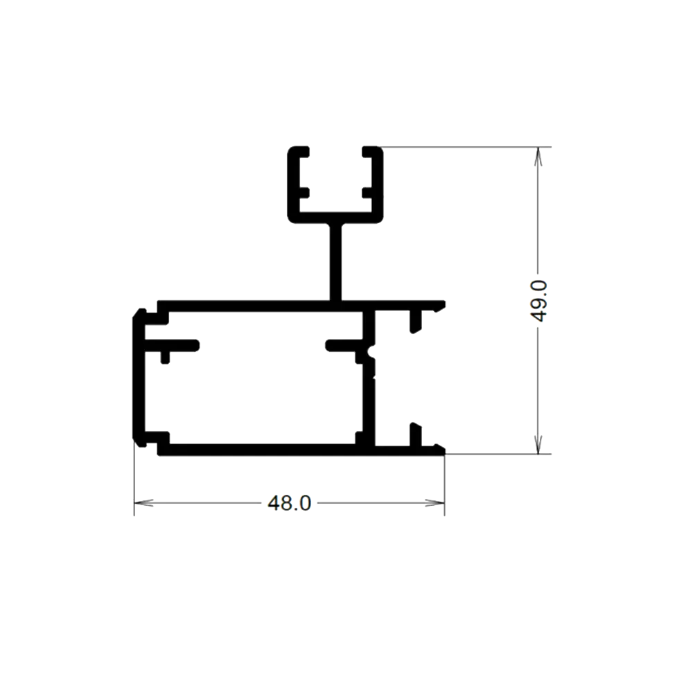 [RCPC6035] DORMANT MONORAIL EN APPLIQUE