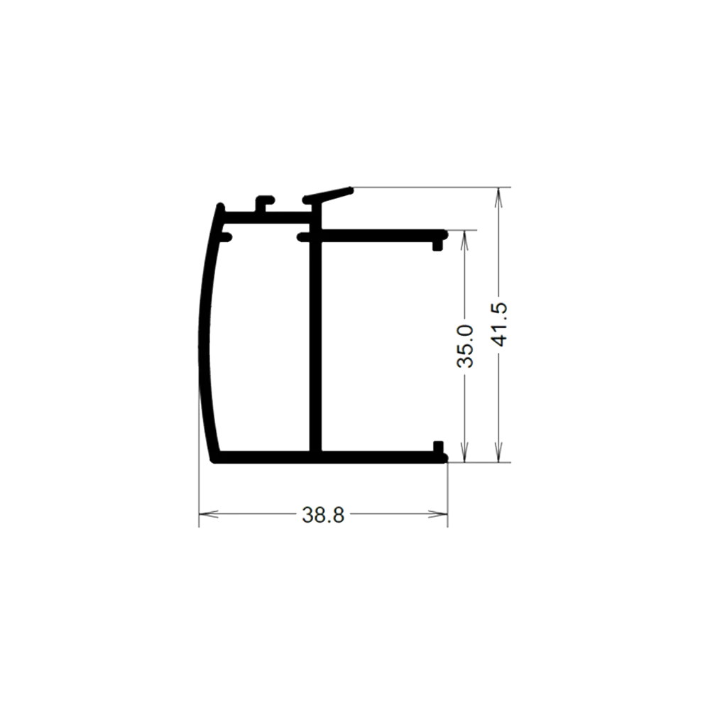 [RCPC6012] SIMPLE DEFLECTOR VERTICAL