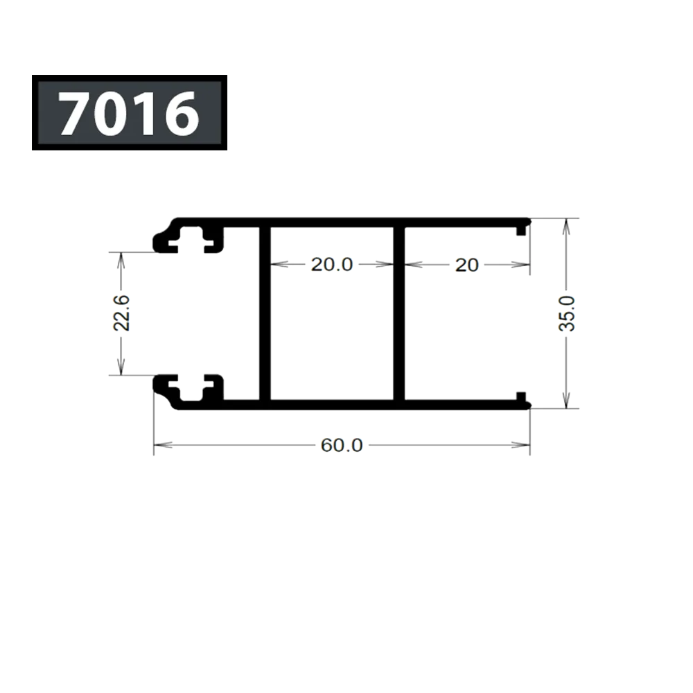 [7016/RCPC6007] MONTANT SERRURE SIMPLE