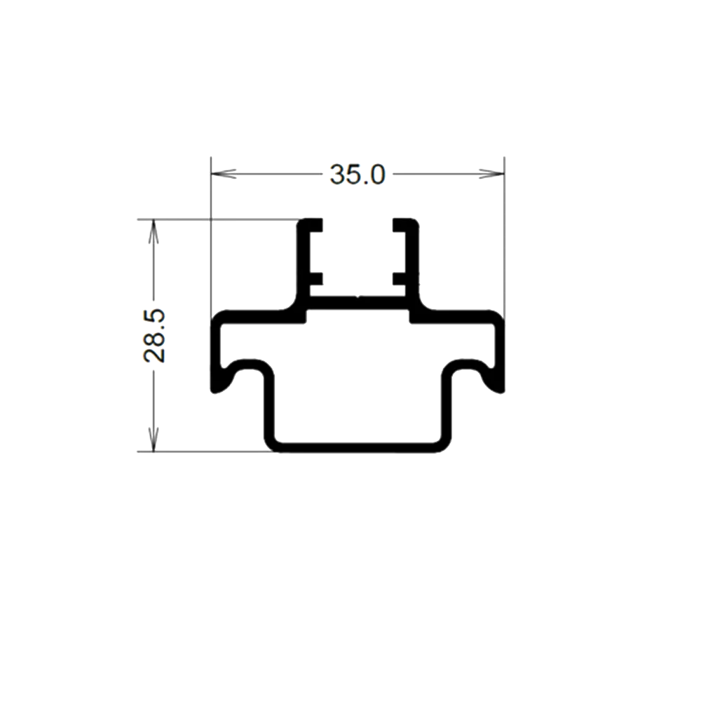 [RCPC6015] PROFIL FERMETURE CENTRALE - 4.5ml