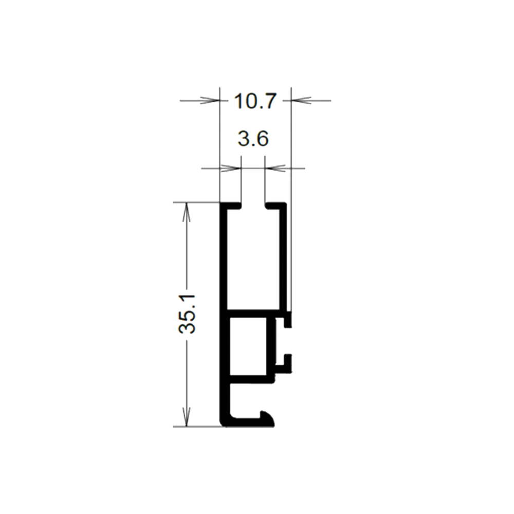 [RCPC6045] SLIDING SCREEN PROFILE 5.8M