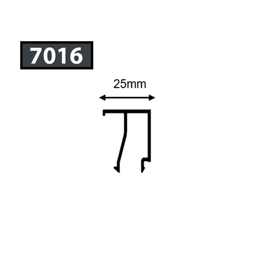 [7016/RMP540-774] GLAZING BEAD OF 25 RAL 7016