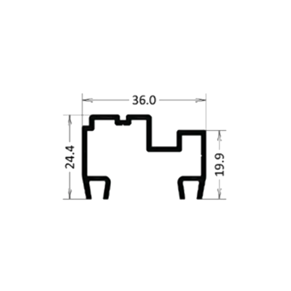 [RMPP4025] PROFIL PORTE JOINT OUVRANT PORTE