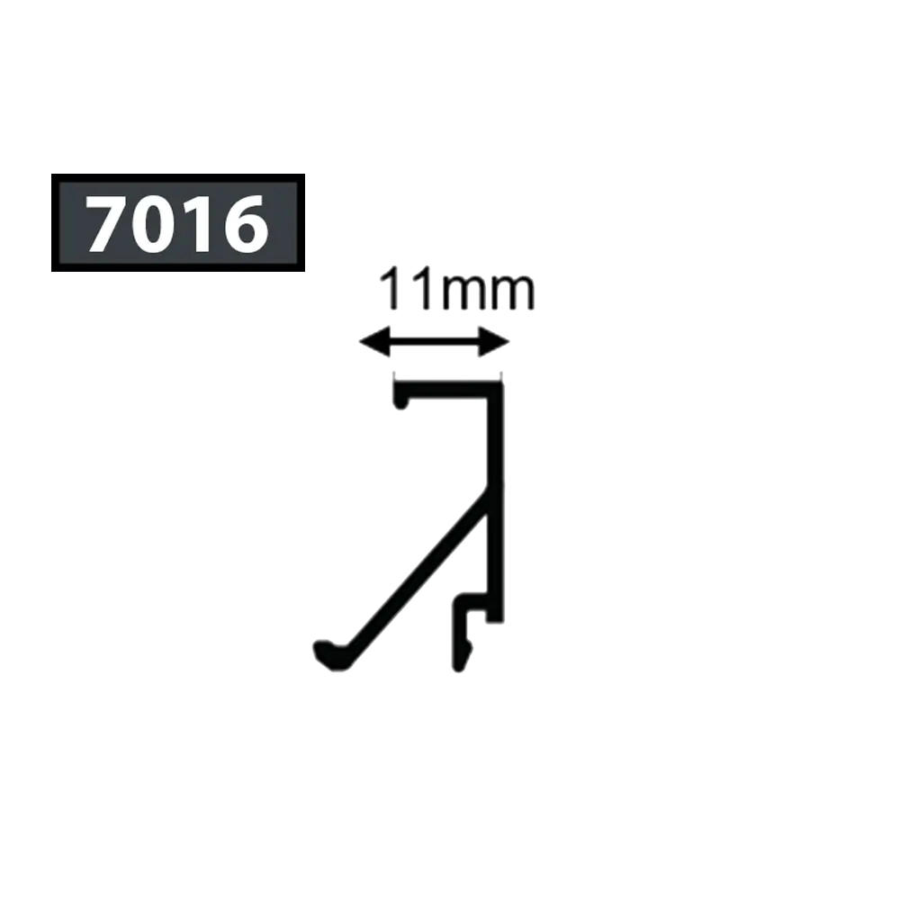 [7016/RMPF5026] 11MM GLAZING BEAD RAL7016