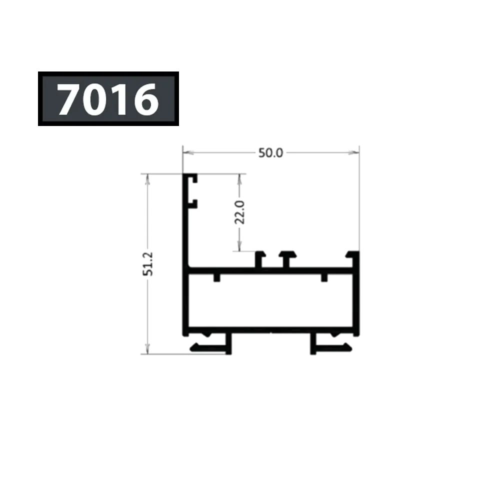 [7016/RMPF5001] DORMANT CLIP COUVRE JOINT RAL7016