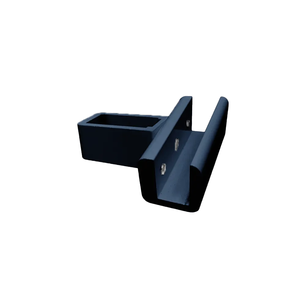 ABRAZADERA GIRATORIA PARA ACRISTALAMIENTO U - RAL 7016