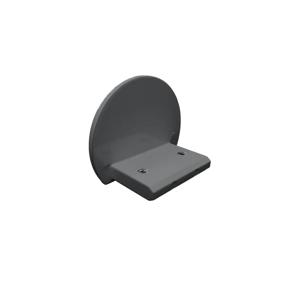 [7016/RGCA7005C] ROUNDED HANDRAIL STOPPER - RAL 7016