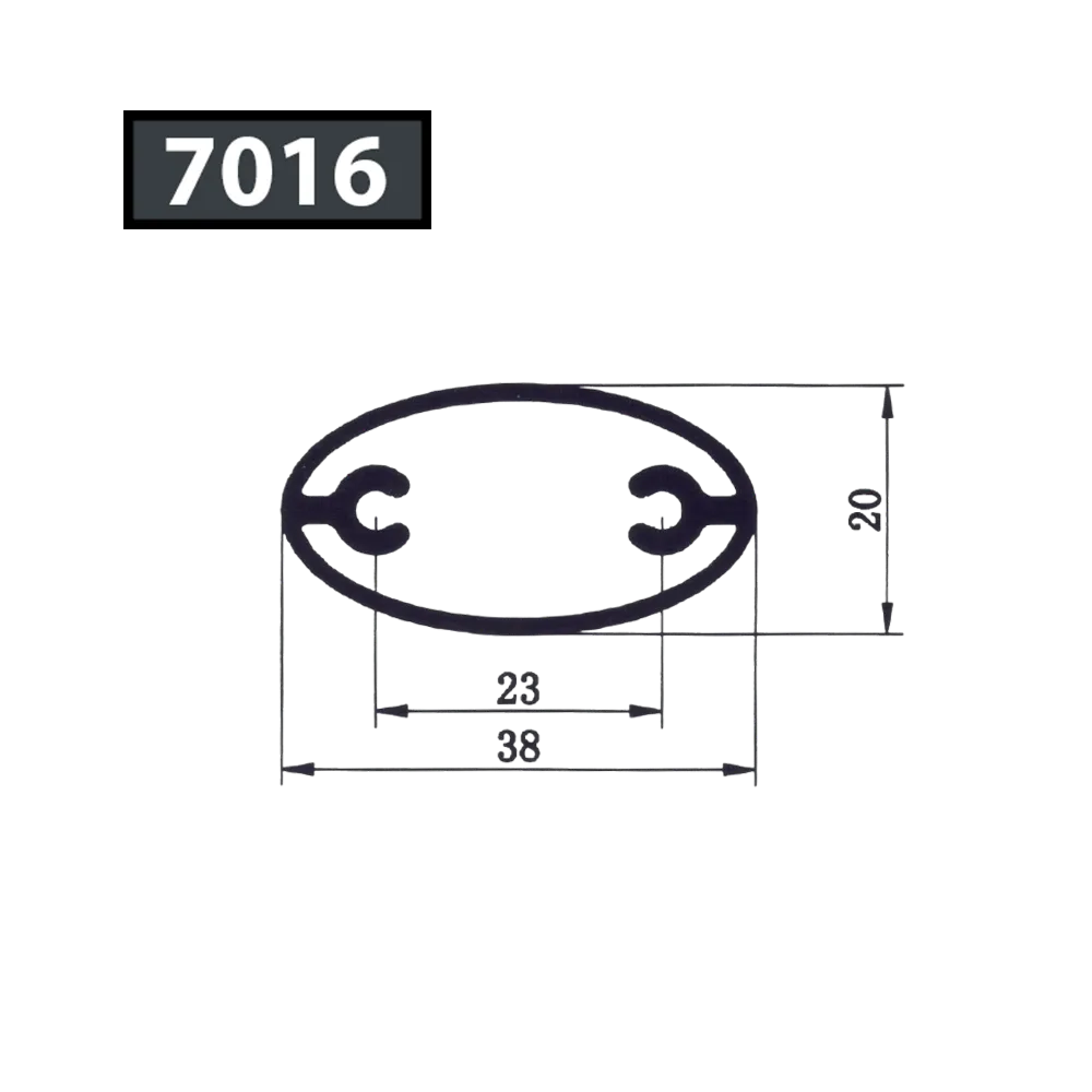 [7016/RGCG7014] OVAL RUNG 5.3M