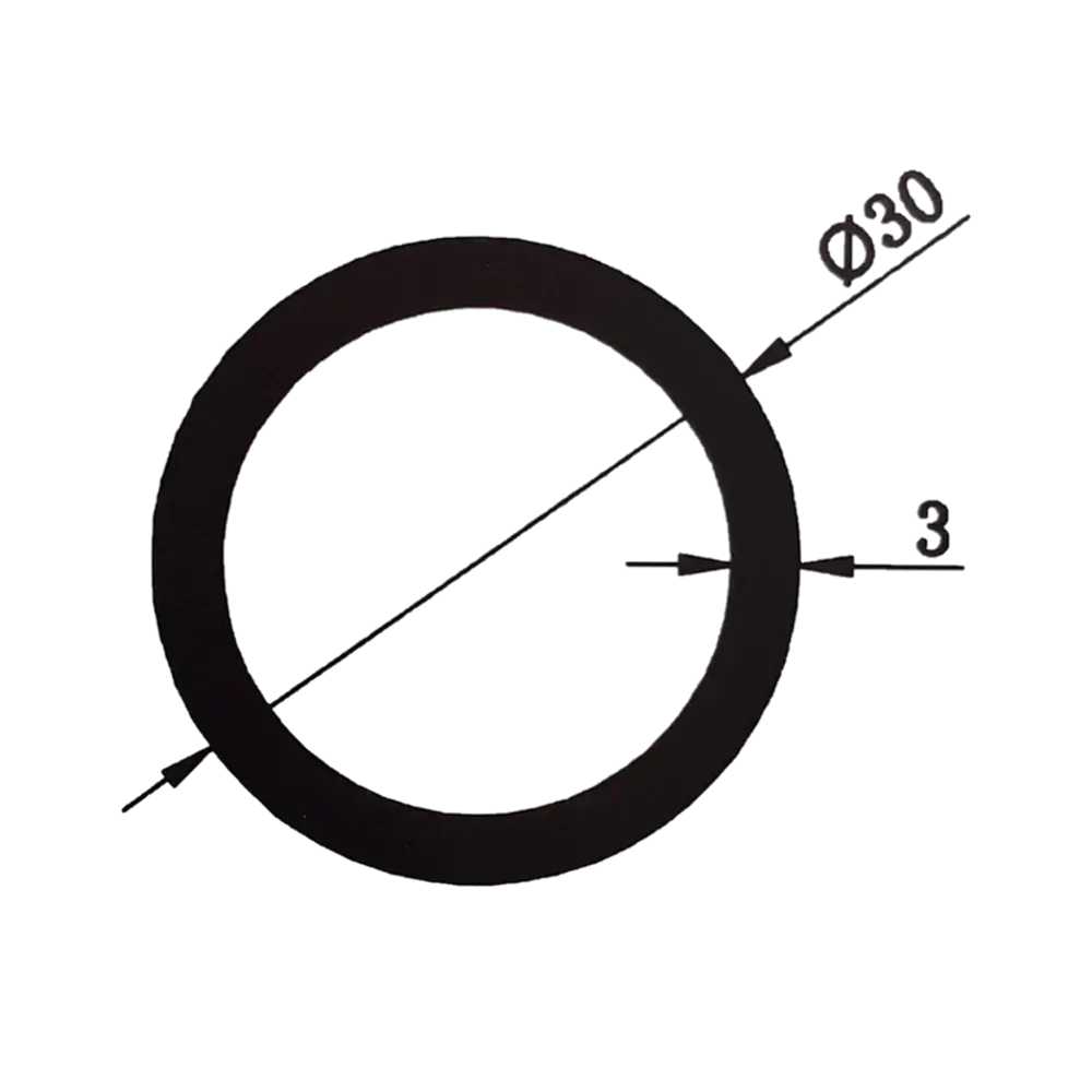 [RGCD9010] TUBE ROND DIAMETRE 30