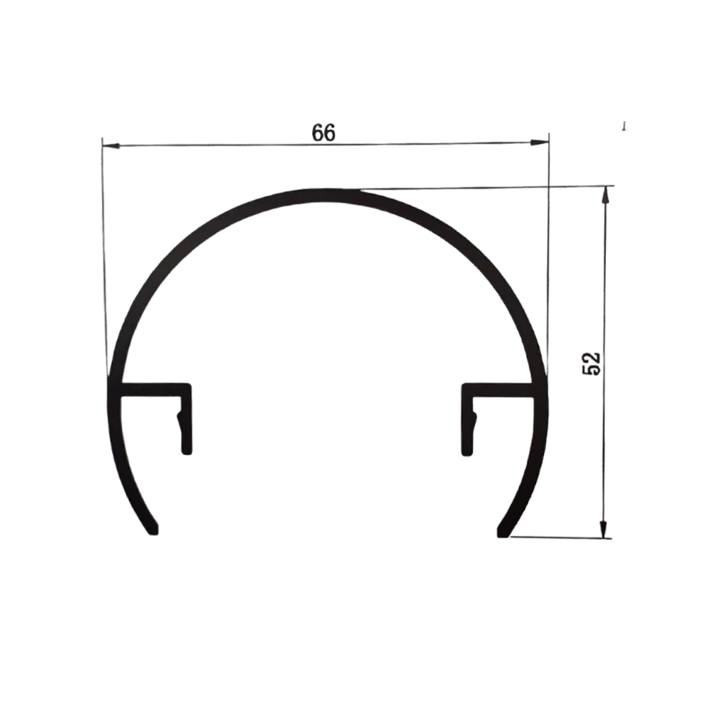 [RGCG7002] ROUNDED HANDRAIL 5.8M