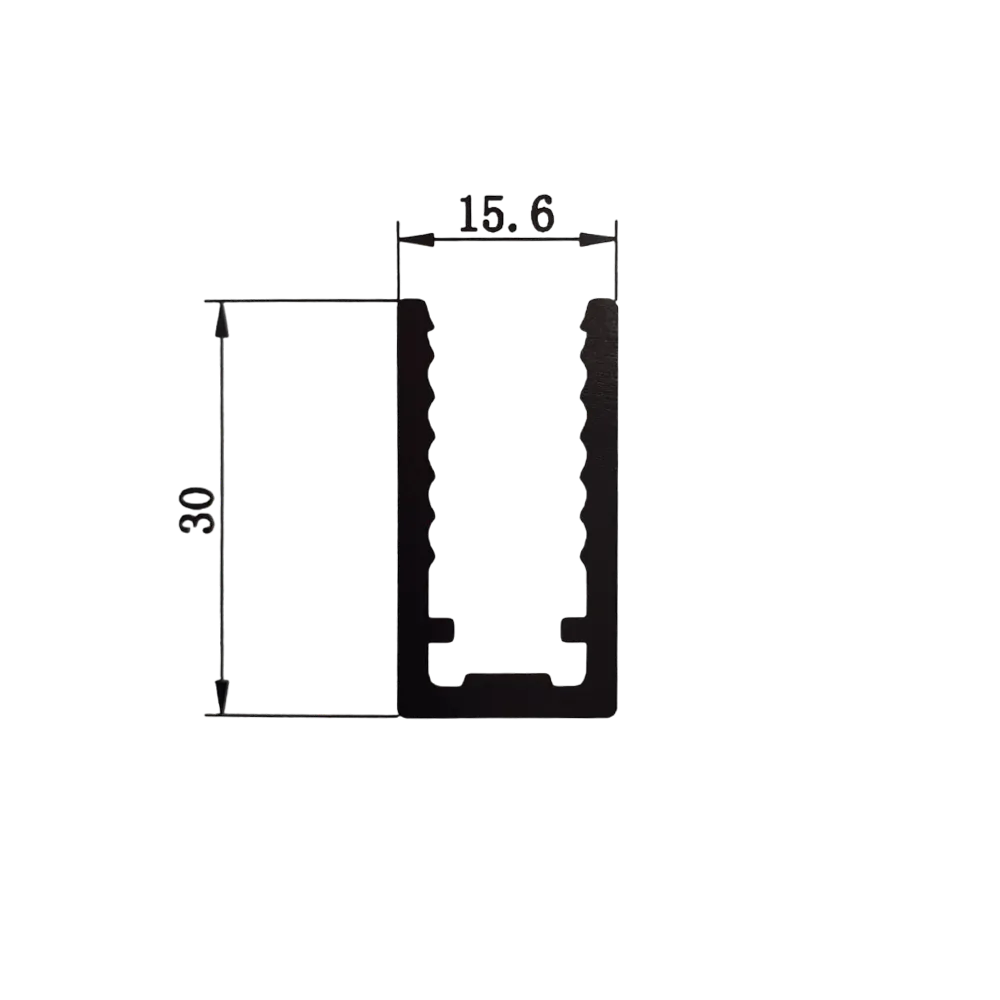 [RGCG7028] U FOR GLAZING 5.8m