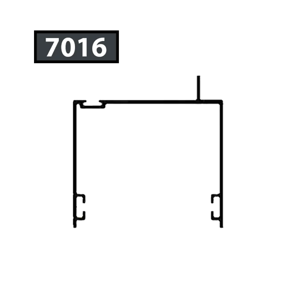 [7016/RJPJL3041] PRE-PIERCED JALOUSIE JAMB RAL7016