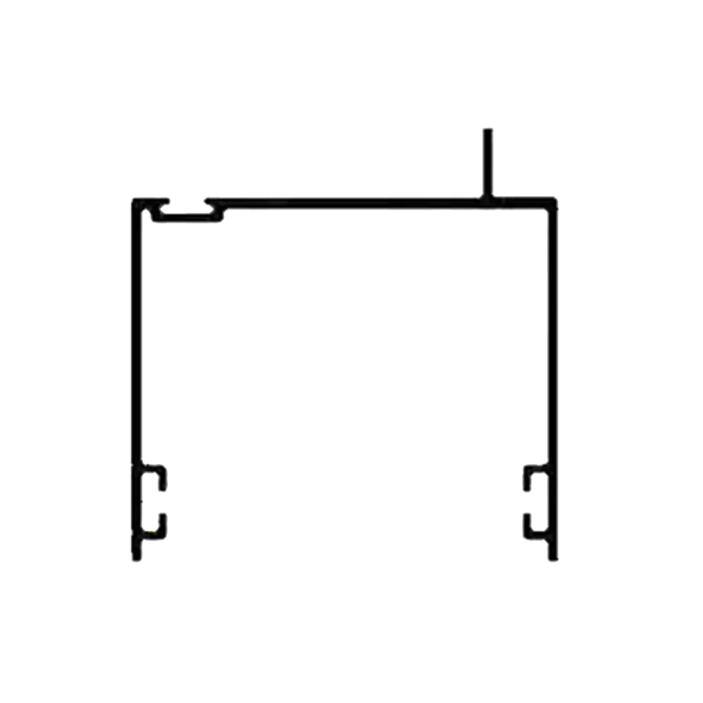 [RJPJL3026] UNPIERCED JALOUSIE UPRIGHT