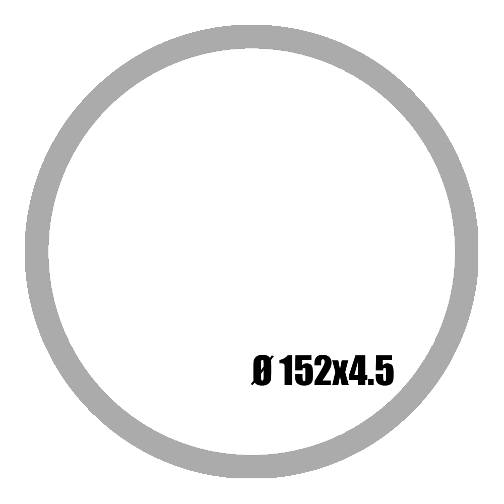 [BR152X4.5/5.8] ROUND ROUGH 152X4.5 (6″ × 3/16″)  LG5800