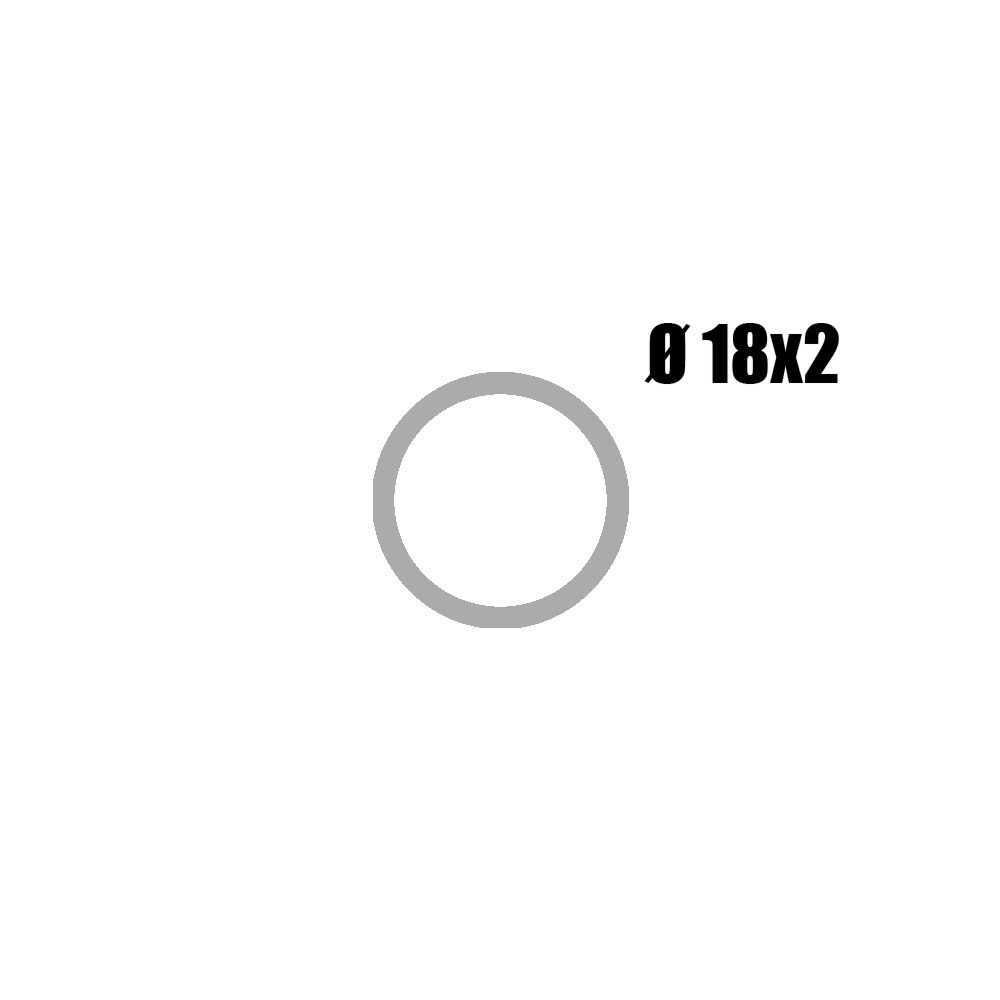 [BR18X2/5.8] ROND BRUT 18X2 LG5800