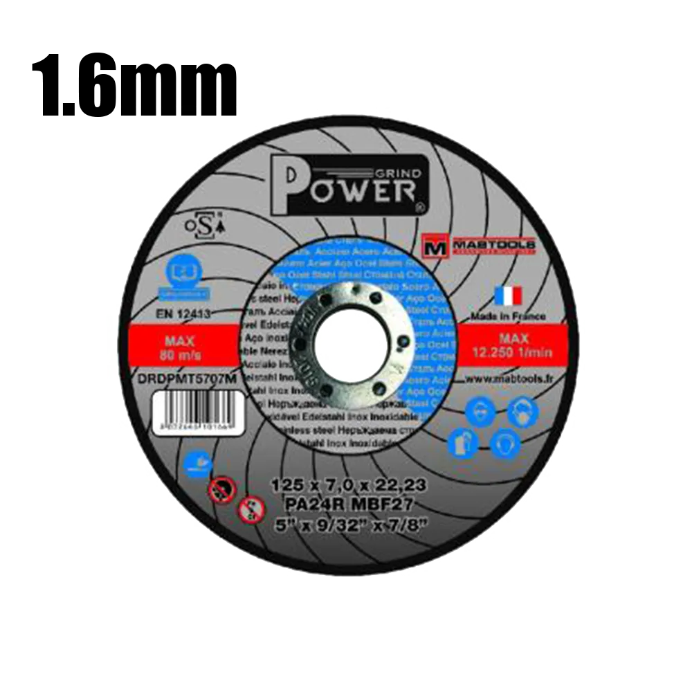 STAINLESS STEEL CUTTING DISC 1.6 MM