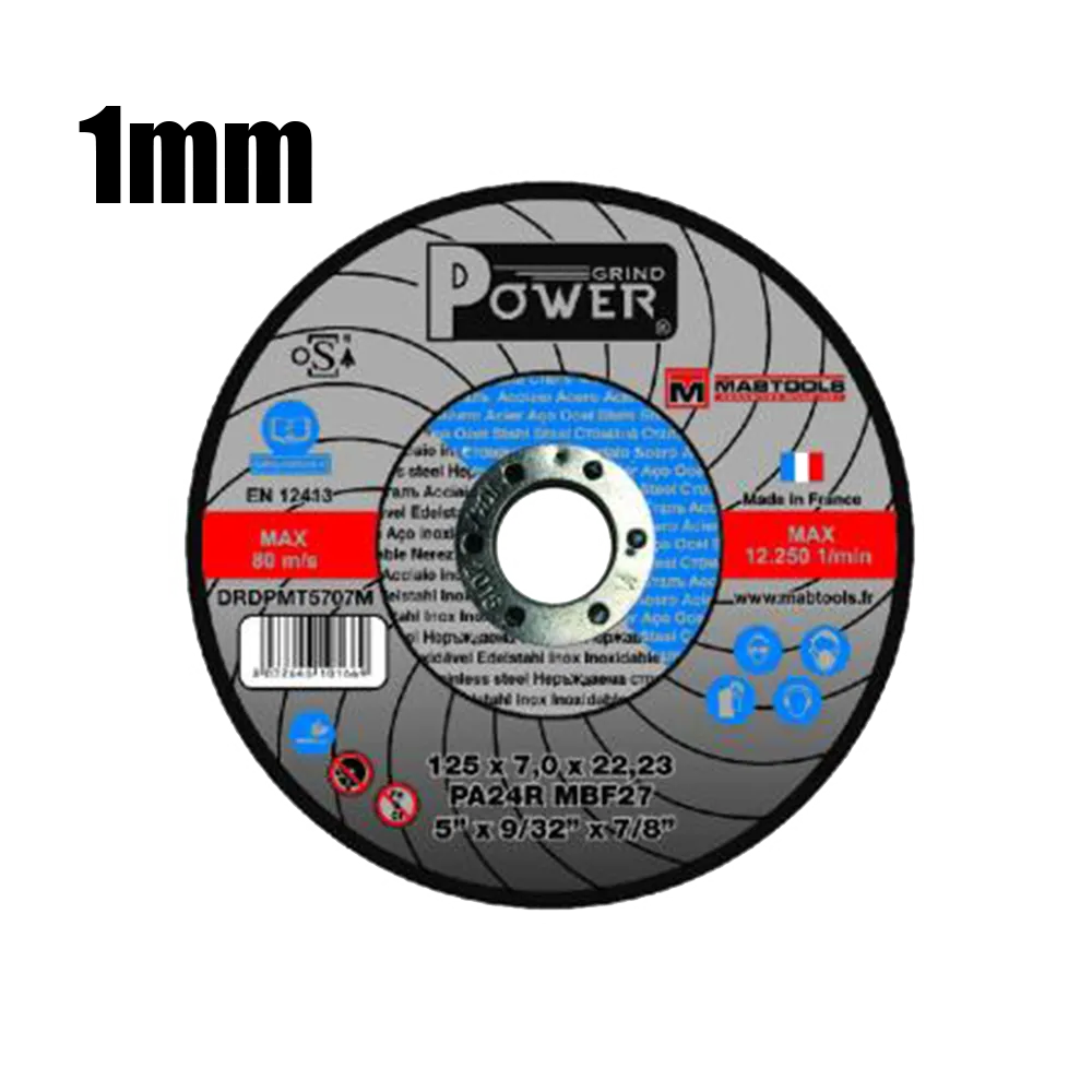 STAINLESS STEEL CUTTING DISC 1 MM