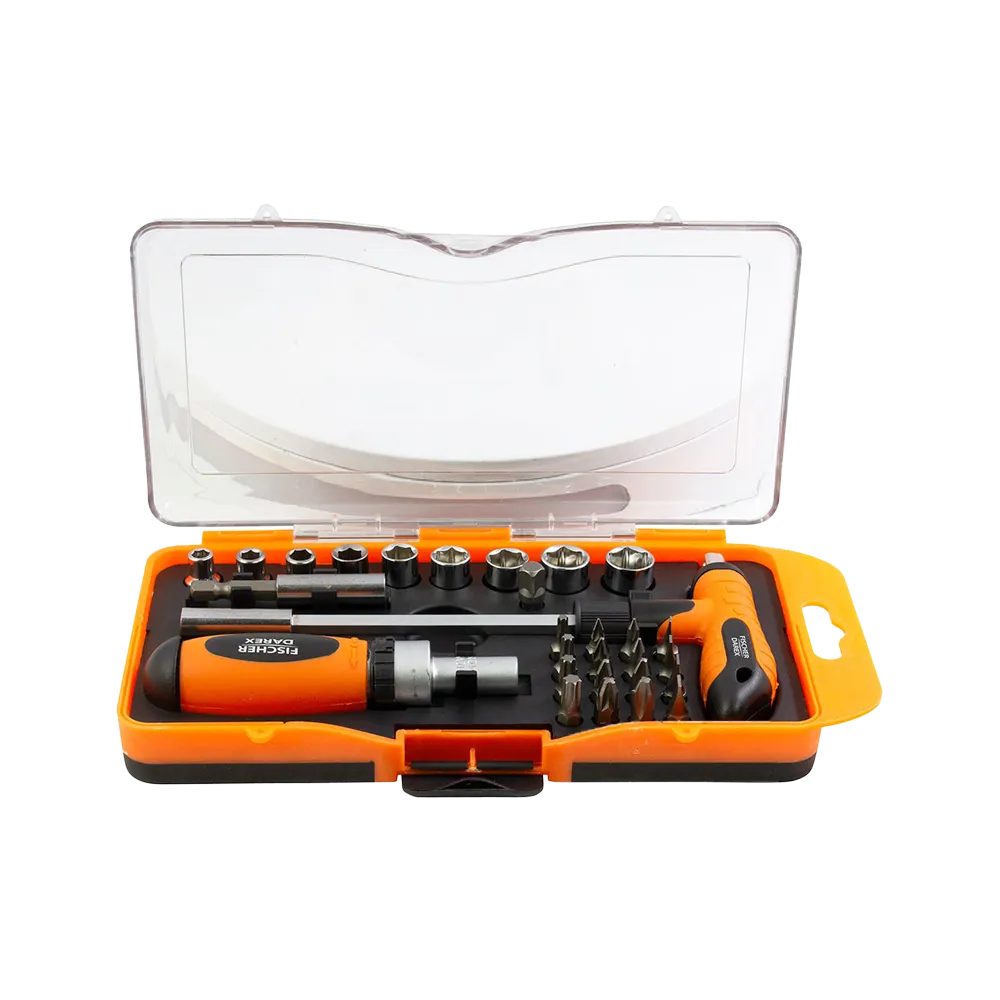 SCREWING AND TIGHTENING SET 29 PIECES