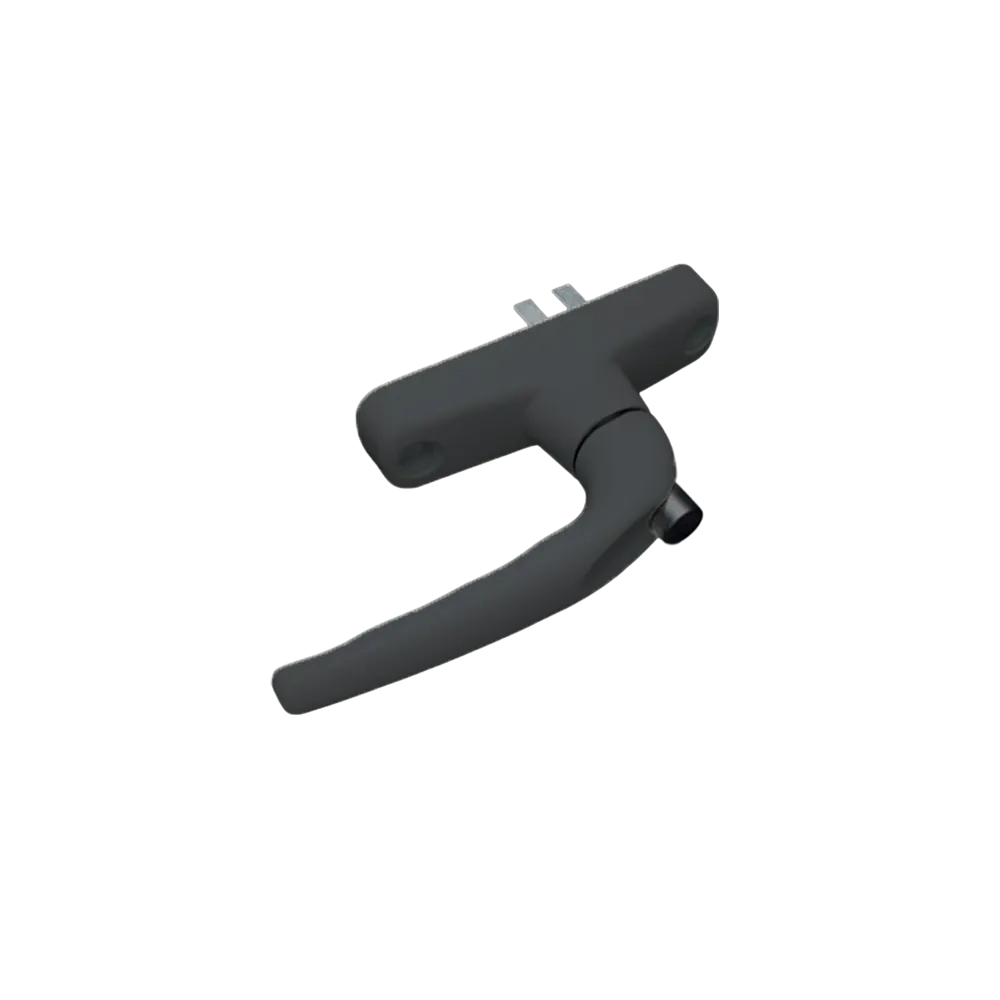 [7016/RJAA3033] BUTTON JALOUSIE HANDLE RAL7016 (unit)