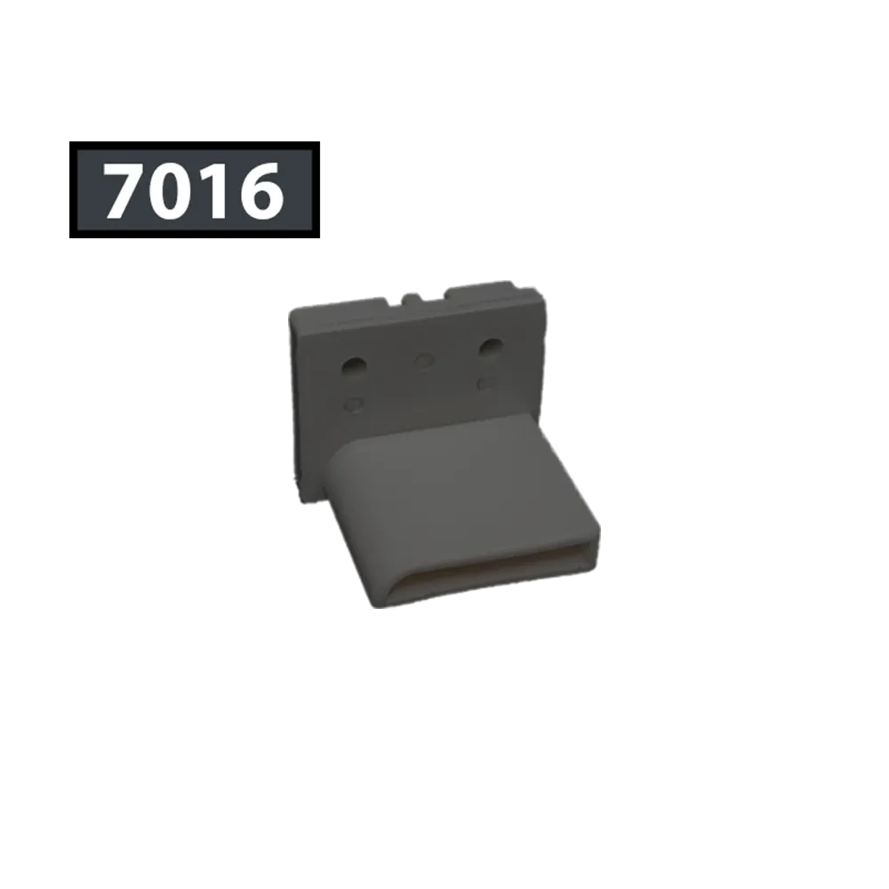 [7016/RMAA5024] PAIR BLACK THRESHOLD FASTENER