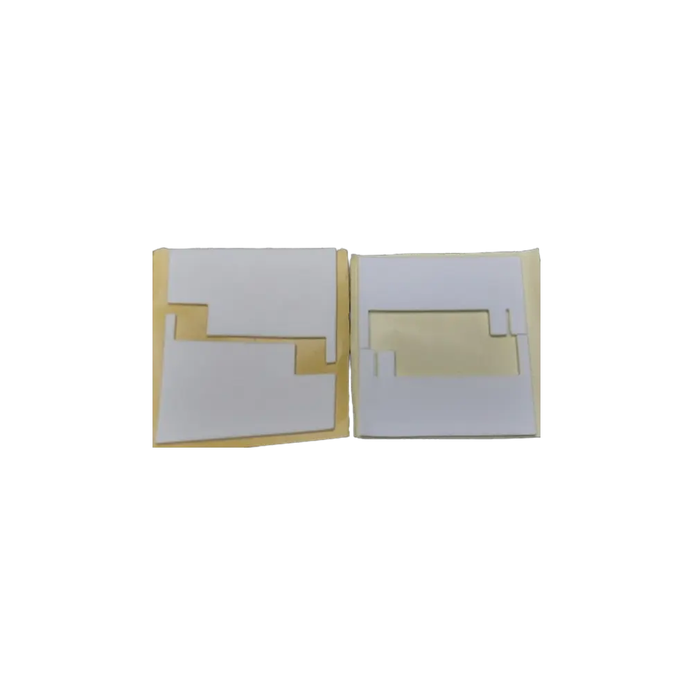 WHITE JALOUSIE CROSSBAR END CAPS