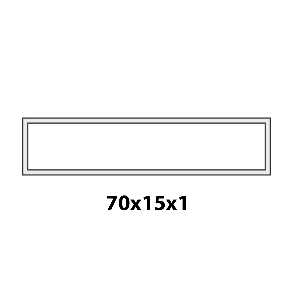 [TUBE70X15] TUBE 70X15 (2-3/4″ × 5/8″)  (rexal G7022C)