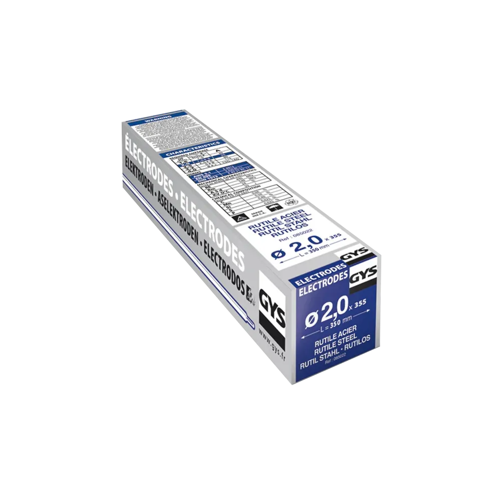 [GMMA085121] 155 RUTILE ELECTRODES STEEL DIAM 2
