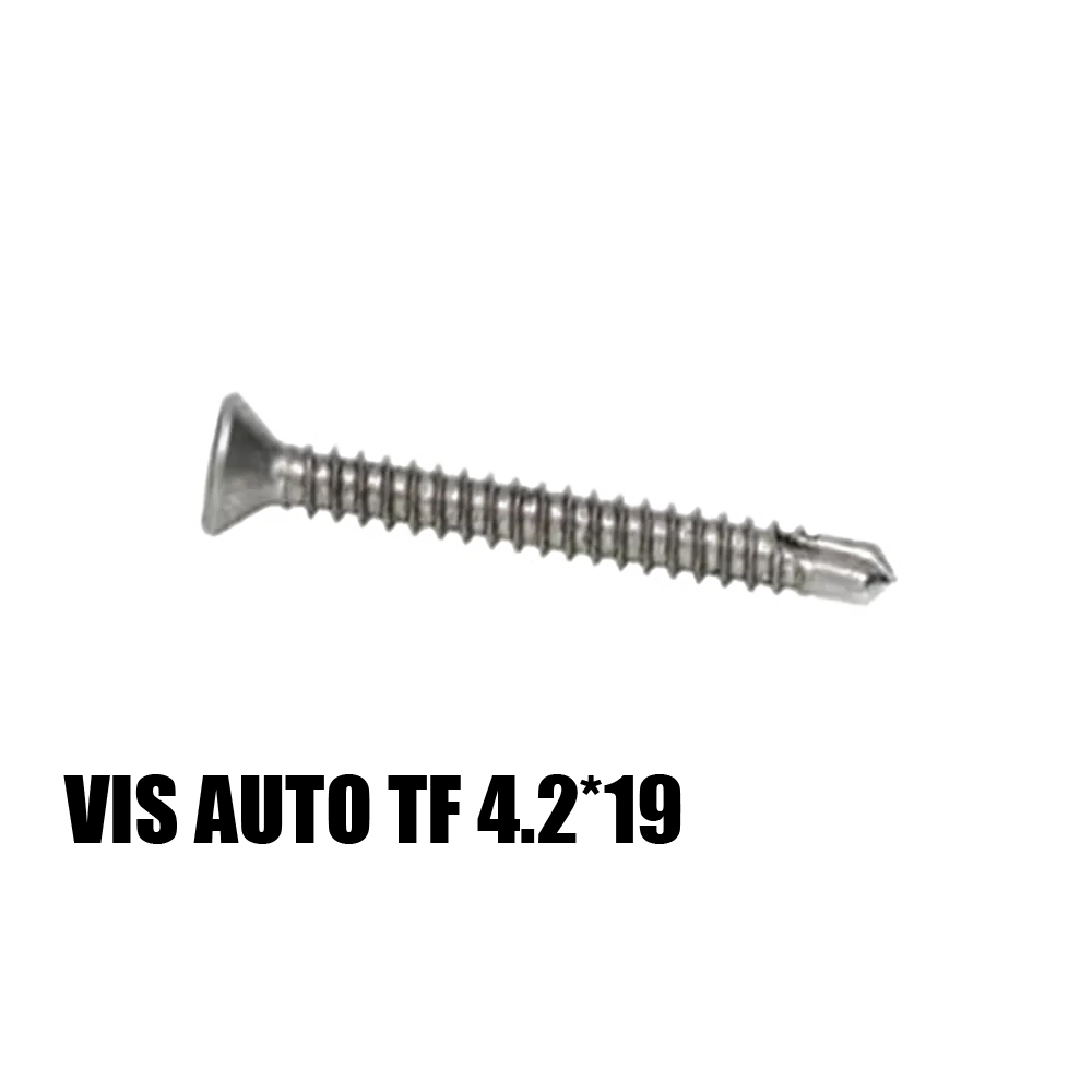[VISAUTOTF4.2*19] TORNILLOS AUTOPERFORADORES CON CABEZA FRESADA 4.2 * 19 (200)