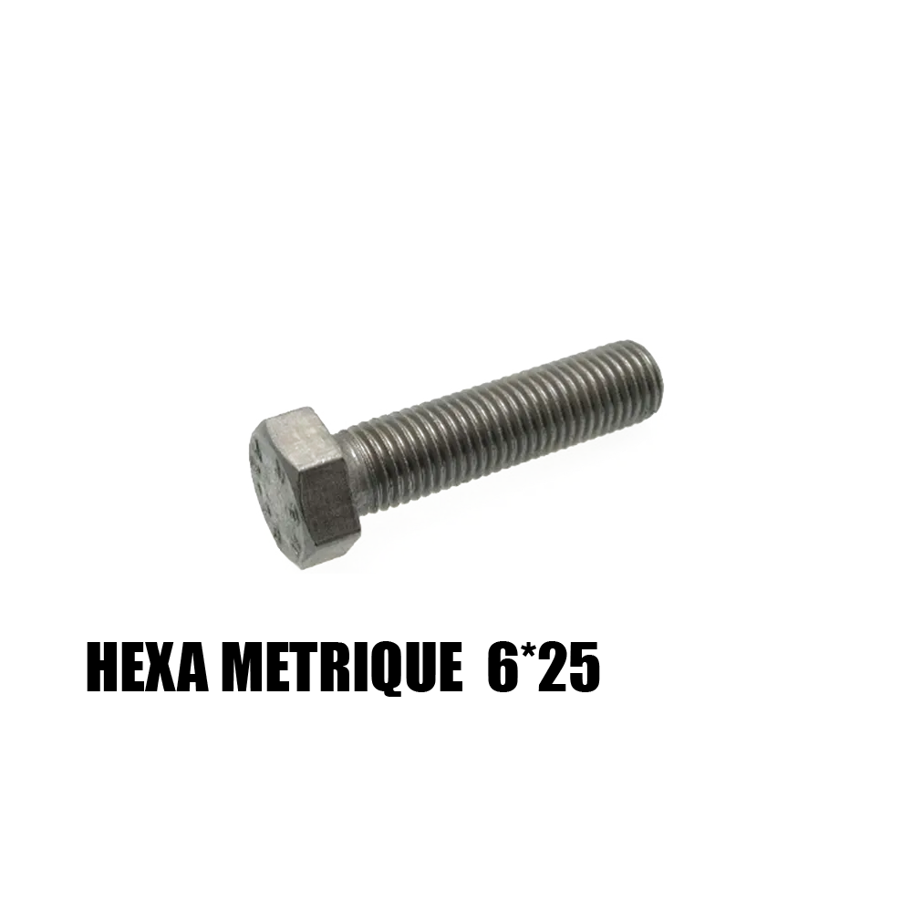 [VISMETRIC6*25] TORNILLO MÉTRICO HEXA 6 * 25 (200)