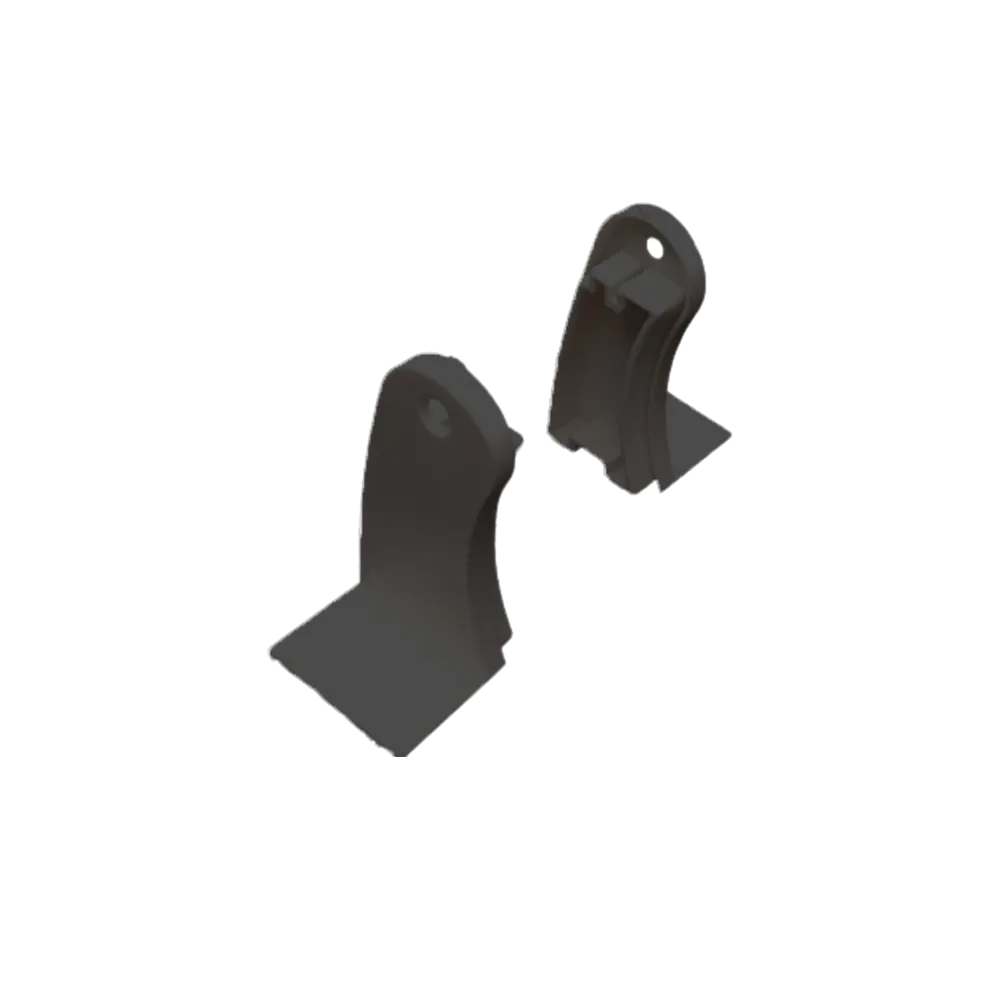 [7016/RCAA6031] PAIRE BOUCHON CHICANE SUPER RENFORCE NOIR