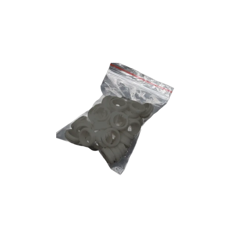 [7016/RJAA3023] NYLON BUSHING PASSAGE CONNECTOR (qty 50) BLACK