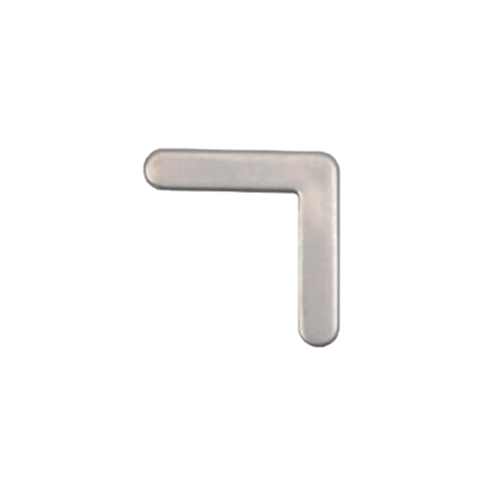 sachet de 50 EQUERRES D'ALIGNEMENT INOX PETITE