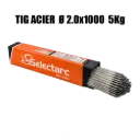 VARILLAS TIG DE ACERO Ø2,0 x 1000 – ESTUCHE DE 5 KG